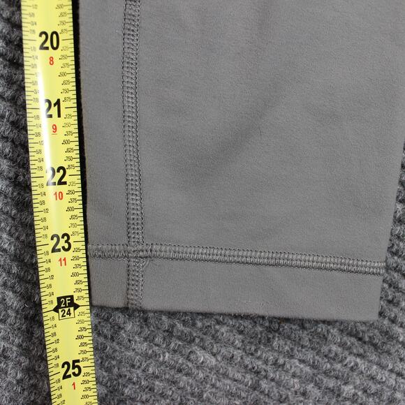 Lululemon Leggings Womens 8 Gray High Rise 7/8 Cropped - Picture 8 of 8
